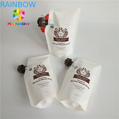 Plastikbeutel der tüllen-5oz/7oz, der die transparente Energie-Getränk-Tasche recyclebar verpackt