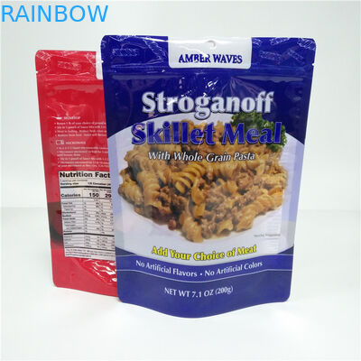 Das Digital-Druckimbiss-Taschen-Verpacken steht oben Nahrungsmittelbeutel-Unterseiten-Keil-Tasche SGS FDA