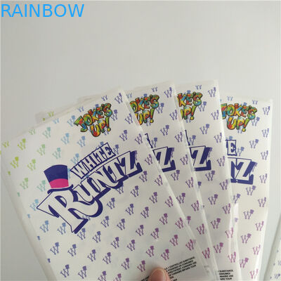 Kundengebundenes Aufkleber-bedruckbare Psychiaters-Verpackung weißes Papier-Aufkleber-Gravüren-Drucken Runtz Plastik