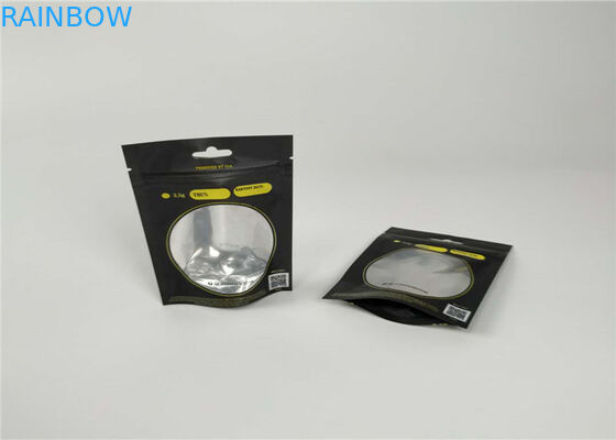 Riechen Sie die Beweis-Plastikbeutel, die offenbar Öl Paris OG 3.5g Matt mit Fenster verpacken