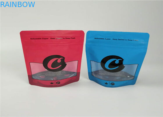 Aluminiumfolie sackt die Plastikbeutel ein, die 1LB Verpackenlanglebiges gut der Plätzchen-CBD verpacken