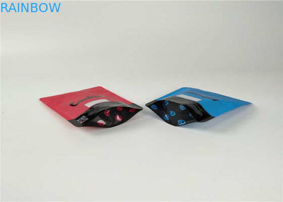 Aluminiumfolie sackt die Plastikbeutel ein, die 1LB Verpackenlanglebiges gut der Plätzchen-CBD verpacken