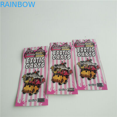 Wiederversiegelbare Patronen CBD Vape stehen oben Beutel-Reißverschluss-Plastik-Tasche für Vape-Behälter