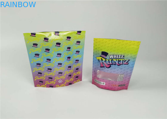 Plastikbeutel Runtz, die Dschungel-Jungen-Geruch-Beweis-Plätzchen-Unkraut-Taschen-Zipverschluß verpacken