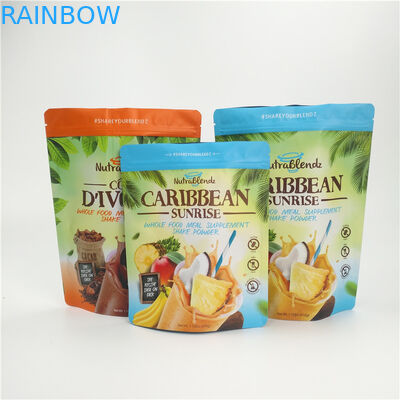 Aluminiumfolie mit Reißverschluss stehen oben Beutel-Gravüren-Drucken für das Trockenfrüchte-Verpacken