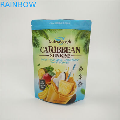 Trockenfrüchte-Imbiss-Taschen-Verpackenreißverschluss-Gewohnheit Druckaluminiumfolie wasserdicht