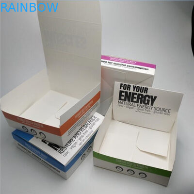 Kleiner leerer kosmetischer Papierkräuterweihrauch, der mit HAUSTIER Fenster-Hologramm-Kasten verpackt