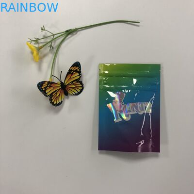 Der doppelte Reißverschluss-Folien-Beutel, der Plastik Runtz verpackt, sackt Plastik für Verpackenplätzchen ein