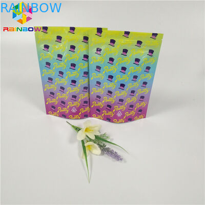 Plätzchen-Geruch-Beweis Runtz-Tasche mit Reißverschlussstehen oben Beutel-Kinderbeständiges Gravüren-Drucken