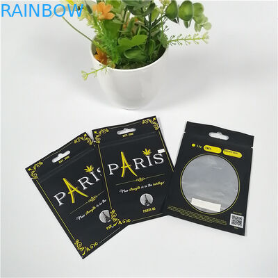 CYMK-Farb-Kräuter- Weihrauch-verpackende Aluminiumfolie stehen oben Plastik-Plastik-Reißverschluss-Tasche