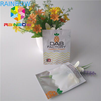 Aluminiumfolie-Plastikbeutel-Verpacken feuchtigkeitsfest für CBD-Öl Gummies-Unkräuter