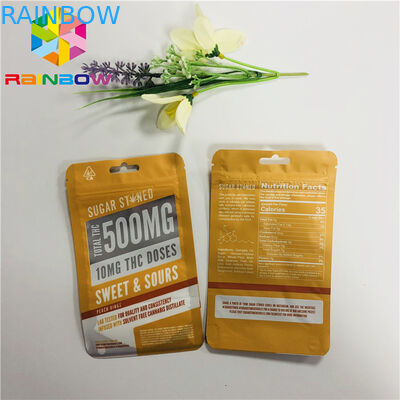 Imbiss-Nuts Plastikbeutel, die Customzied druckt klares Fenster mit wiederversiegelbarem Reißverschluss verpacken