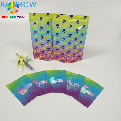 Riechen Sie den Beweis-Folien-Beutel, der Runtz-Taschen-Plätzchen/Pille/gummiartige Bärn-Anwendung verpackt