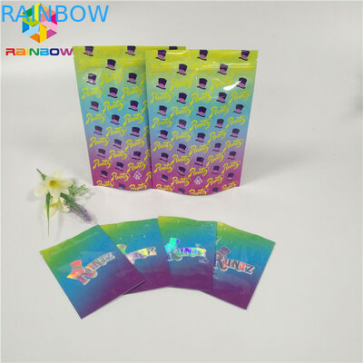 Riechen Sie den Beweis-Folien-Beutel, der Runtz-Taschen-Plätzchen/Pille/gummiartige Bärn-Anwendung verpackt