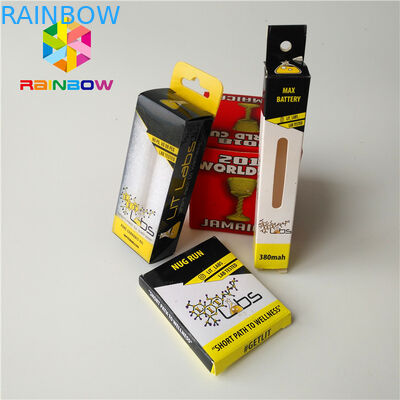 Flaschen-Verpackenkasten niedriges Moq kundenspezifisches Druck1oz CBD-ätherischen Öls 2 Unze bereitete Karten-Papier auf