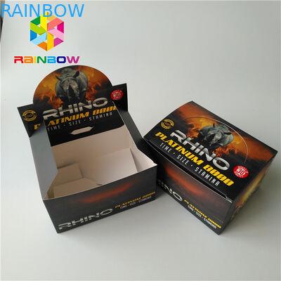 Kasten Mattoberflächendes endkräuterweihrauch-Verpackenkasten-Zigarren-Tabak-gestrichenen Papiers