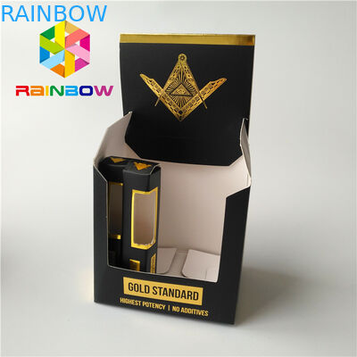 Kasten Mattoberflächendes endkräuterweihrauch-Verpackenkasten-Zigarren-Tabak-gestrichenen Papiers