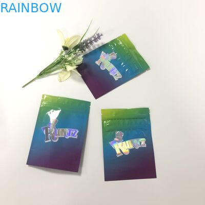 Kräuter- Weihrauch-Aluminiumfolie sackt Plastik-Gravnre Drucken Runtz mit Fenster ein