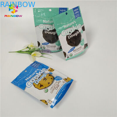 Wiederversiegelbarer Reißverschluss Doypack, der oben Aluminiumfolie steht, sackt das Plätzchen-Verpacken ein
