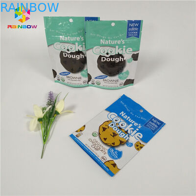 Wiederversiegelbarer Reißverschluss Doypack, der oben Aluminiumfolie steht, sackt das Plätzchen-Verpacken ein