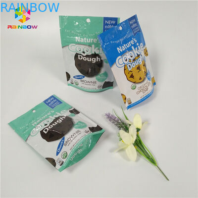 Wiederversiegelbarer Reißverschluss Doypack, der oben Aluminiumfolie steht, sackt das Plätzchen-Verpacken ein