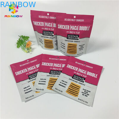 Wiederversiegelbare Plastikfolien-Verpackentaschen-biologisch abbaubares Digital-Drucken für Schokolade/Käse