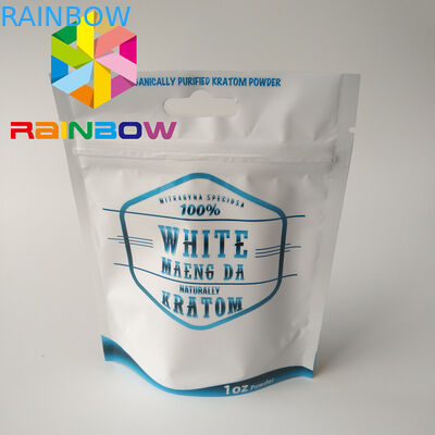 Gewohnheit die verpackende druckte Folien-Tasche, stehen oben Zipverschluss-Beutel für pharmazeutisches Kraton