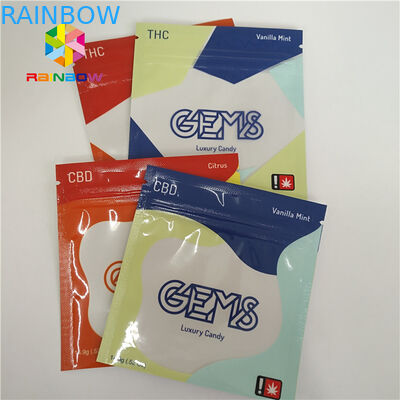 Recyclebarer Kräuterweihrauch, der Siegelgewohnheit der Plastiktasche-3 Seite mit Reißverschluss verpackt