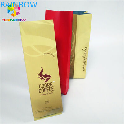 Die gedruckte Gewohnheit stehen oben Reißverschluss-Beutels-Feuchtigkeits-Sperren-Seiten-Keil-flache Unterseite