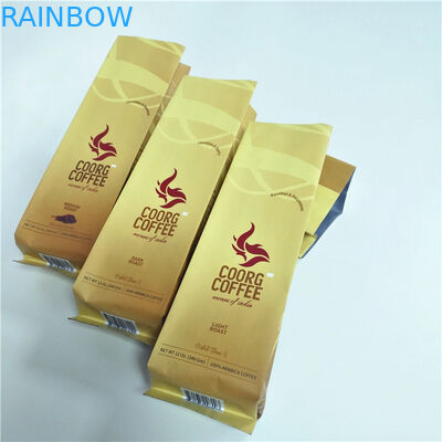 Die gedruckte Gewohnheit stehen oben Reißverschluss-Beutels-Feuchtigkeits-Sperren-Seiten-Keil-flache Unterseite