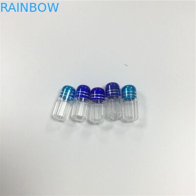 Pillen-Kapsel-Kugel-Form-Behälter Minides plastik-PS-Flaschen-Blisterpackungs-Verpackennashorn-69