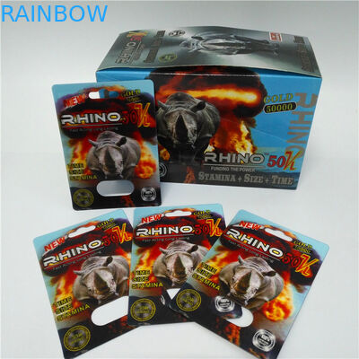 Leistungs-Verbesserungs-Pillen-Blasen-verpackender Papierkasten Premier-ZEN männliche sexuelle