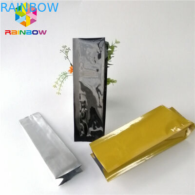 Wiederversiegelbare Aluminiumfolie stehen oben Seiten-Keil-Braten-Kaffee-Teebeutel des Beutel-12oz 16oz