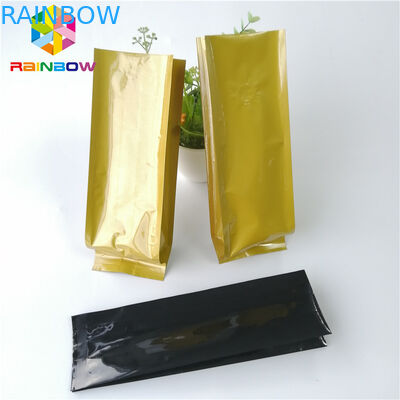 Wiederversiegelbare Aluminiumfolie stehen oben Seiten-Keil-Braten-Kaffee-Teebeutel des Beutel-12oz 16oz
