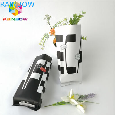 Fettdichte Imbiss-Tasche, die einfache Fenster-Tasche des Weißbuch-freien Raumes mit Zinn-Bindung verpackt