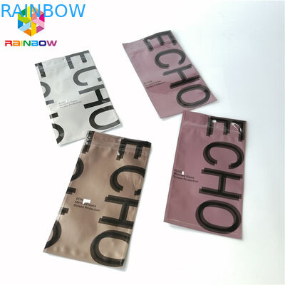 Aluminiumfolie-Verpackung mit Reißverschluss sackt drei mit Seiten versehenen Siegelleeren Tee-Plastikbeutel ein