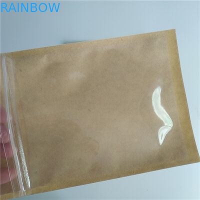 Kirschsamen-Kaffee-Kissen-Kissen-kundenspezifische Papiertüte-recyclebares langlebiges Gut mit Fenster