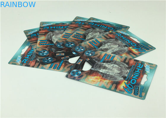 Dauerhafte Papierkarte, die für Manneserhöhende natürliche Leistungs-Sex-Pillen verpackt