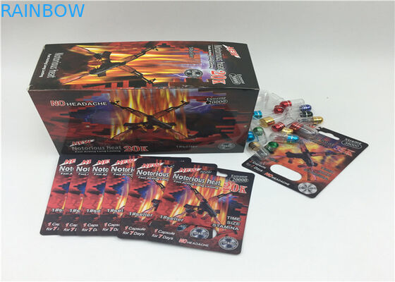 Kundenspezifische Effekt-Blisterpackungs-Verpackenmann-Verbesserungs-Flaschen-Karte des Logo-3D für Supermedizin