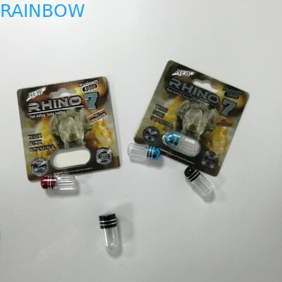 Powful-Mann-Sex-Energie-Medizin-Blasen-Karte, die sexuellen Pillen-Satz des Verbesserungs-Nashorn-69 verpackt