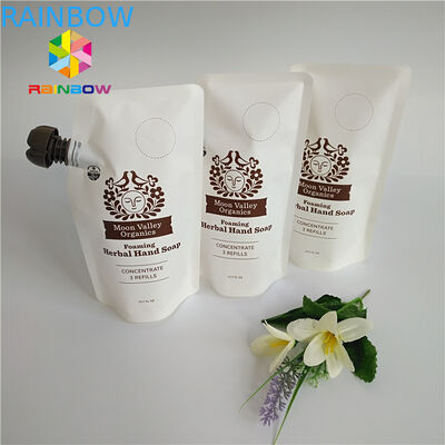 Wiederverwendbare flüssige stehen oben Tüllen-Beutel-Verpackensäuglingsnahrungs-Verpackungs-Pressungs-Tasche