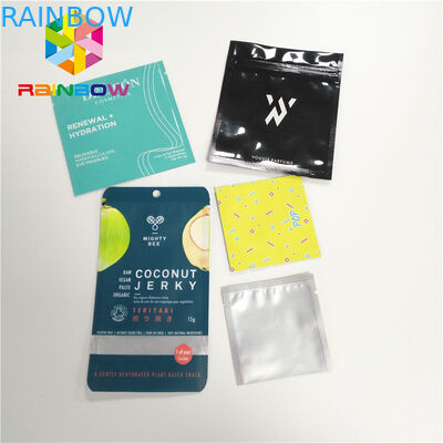 Mattseitendichtungs-Beutel der aluminiumfolie-Verpackentaschen-drei für kosmetischen Make-upsatz