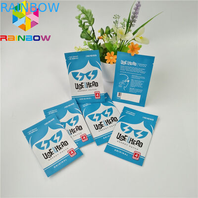 Aluminiumfolie-Beutel-Verpackengeruch-Beweis lamelliertes Plastik des Zoll-4x6 kundenspezifisches Plastiklogo