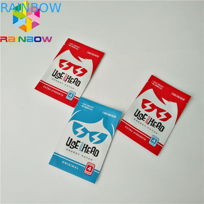 Aluminiumfolie-Beutel-Verpackengeruch-Beweis lamelliertes Plastik des Zoll-4x6 kundenspezifisches Plastiklogo