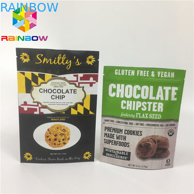 Wiederversiegelbarer oberster Aluminiumfolie Matt-Doypack-Beutel mit Reißverschluss für Nuss/trocknet Frucht