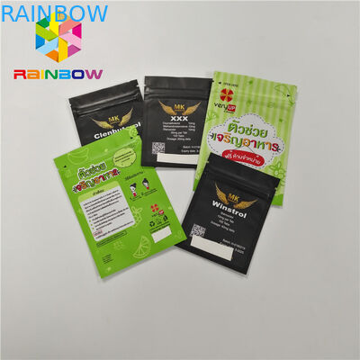 Plastik-Geruch-Beweis-Folien-Beutel-Verpackenselbstdichtungs-Plastiktasche mit wiederversiegelbarem Reißverschluss