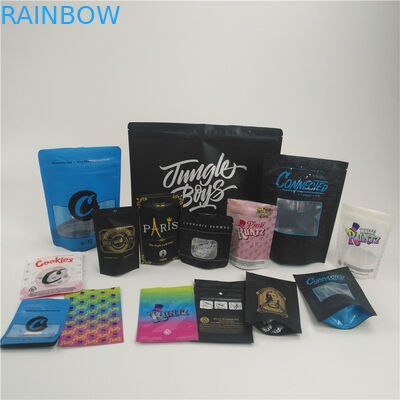 Riechen Sie den Beweis-Kräuterweihrauch, der kindersichere Flecken-Tasche 3.5g Ziplocke Stoney verpackt