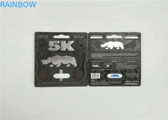 Papierkarte kundenspezifische Druckblasen-Karten-Verpackenhologramm-Folie Burro Primavera