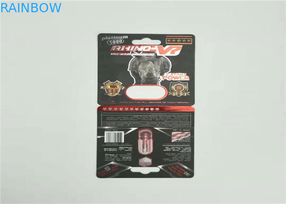 Eco Papierkarte des freundliche Blisterpackungs-Verpackenhologramm-Folien-große Jungen-6X mit Schaukarton