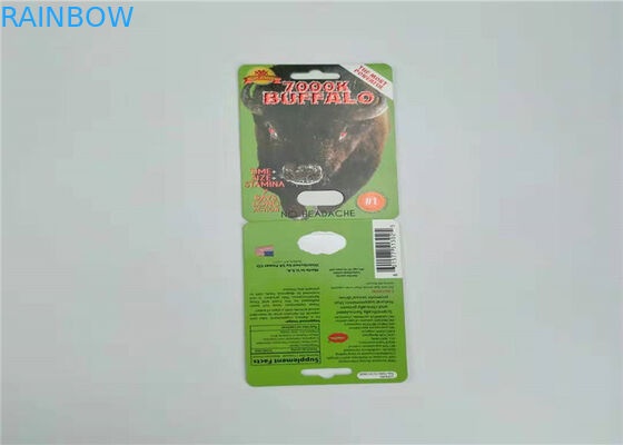 Langlebiges Gut runde Blasen-Pillen-verpackendes Papierkarten SWAG Pille Burro Primavera Tyoe